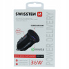 Nabíjačka do auta, USB typ C SWISSTEN 2,4 mA