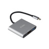 Adaptér YENKEE USB C na HDMI, USB,C,A YTC 031