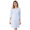 Dámská noční košile 143/42 REGINA modrá XL