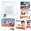 VIANOČNÝ DARČEKOVÝ SET PRE DETI VO VRECI S PUZZLE + SLADKOSTI