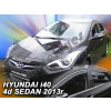 Deflektory na okná pre Hyundai i40, 4ks