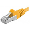 PremiumCord Patch kábel CAT6a S-FTP, RJ45-RJ45, AWG 26/7 2m žltý