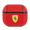 Ferrari Carbon PC/PU puzdro pre Airpods 3 FESA3CARE
