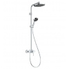 Hansgrohe Activera S - Sprchový set s termostatom, priemer 24 cm, 2 prúdy, EcoSmart, chróm 28875000