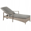Záhradné lehátko - Garden Deckchair vyrobený z technorattanu Gray Vasto! (Garden Deckchair vyrobený z technorattanu Gray Vasto!)