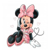 CUKROVÁ JEDLÝ OBRÁZOK NA TORTU VYTLAČENIE MYŠKA MINNIE dekorácia narodeniny