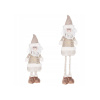 SPRINGOS Vianočné Santa Claus nastaviteľný 57-80 cm, béžovo-hnedý