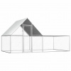 zahrada-XL Kurín 4x2x2 m, pozinkovaná oceľ 144556