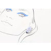 Pinky Club Klipsne Crystal Quality Lima Shine Silver