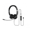 Acer Office Headset AHW154/Stereo/Jack/Drôt/Čierna GP.HDS11.02D