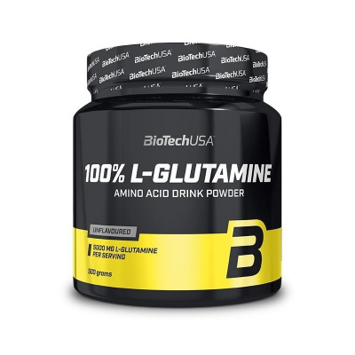 BioTech USA 100% L-Glutamine, Balenie 500 g