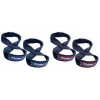 POWER SYSTEM Lifing straps figure 8 MODRÁ BLUE