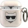 Karl Lagerfeld Apple AirPods cover Glitter Choupette KLA2UCHGD
