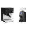Rancilio Silvia BC, čierna + Eureka Atom 60, black