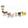 Teddies Plastové domáce zvieratká 6 ks v balení 9cm