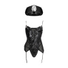 S-line Police Costume - S/M - Black