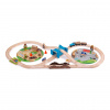 BIGJIGS TOYS Bigjigs Rail Vláčkodráha Stavba 50 dílů
