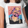 Tričko s potlačou SNOOP DOGG Pánsky Biela S