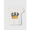 Baby tričko Gap & Garfield Biela 18-24M Biela Biela