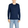 Calvin Klein Jeans Svetre MERINO RWS CREW NECK K10K109474 Modrá