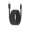 Canyon CCMG60AB15, 1 m kábel, USB-C / USB-C, magnet, PD 60 W, opletený, čierny CND-CCMG60AB15B