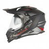 Enduro helma NOX N312 TRACK červeno-čierna matná Veľkosť: M