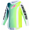 dres FLUID PORTL YOUTH, ALPINESTARS, dětské (zelená/bílá/černá, vel. M)