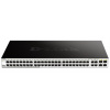 D-Link DGS-1210-48 52-port Gigabit Smart Switch, 48x GbE, 4x RJ45/SFP, fanless DGS-1210-48/E
