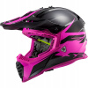 Prilba LS2 MX437 Fast Evo Roar Black Purple S. (Prilba LS2 MX437 Fast Evo Roar Black Purple S.)