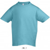 SOL´S REGENT / Detské tričko - atoll blue 130-140