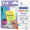 Centropen Značkovač Decorpen Pastel na rôzne materiály 7+2 ks
