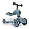 Scoot & Ride Highwaykick1 - kolobežka Scoot & Ride 2 v 1, jazdec | Oceľ