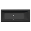POLYSAN CLEO obdĺžniková vaňa 170x70x48cm, čierna matná