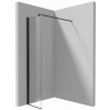 Deante Kerria Plus, sprchová zástena typu Walk-In, systém Kerria Plus - 30 cm, čierna, DEA-KTS_N83P