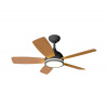 Aigostar B.V. Aigostar-LED Stmievateľný str. ventilátor LED/20W/230V 2700-6500K 132cm+DO béžová AI1565 + záruka 3 roky zadarmo