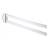 Grohe Selection Dvojitý držiak na uteráky, otočný, chróm 41063000-GR