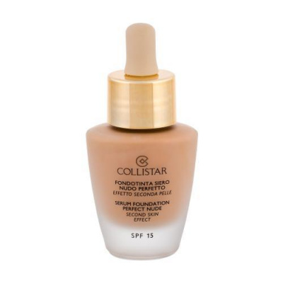 Collistar Serum Foundation Perfect Nude SPF15 rozjasňujúci make-up s kvapkadlom 30 ml 4 sand