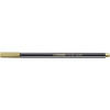 STABILO Pen 68 - Premium Metallic - samostatná fixka - zlatá 68/810