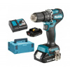 Makita Aku bezuhlíkový príklepový skrutkovač Li-ion LXT 18V 2,0 Ah, Makpac DHP487RAJ