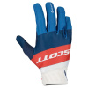 SCOTT glove 450 ANGLED - 2023, blue/red, S