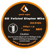 GeekVape SS Twisted Clapton TC Wire (28GAx2/Twisted+30GA) 3m