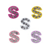 Písmeno S Prívesok na náramok 10 ks