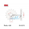 RK Chains Kolečko řetězové (pastorek) 0273-16zubů RK - Daelim 110 City Ace + Daytona 50 Nova + Honda 125 Supra-X + Kawasaki KLX150+KLX125+KLX125D D-Tracker + Kymco 110 VisaR + pitbike Stomp + pitbike