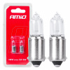 AMiO H6W BAX9S 12V 6W white 2 ks