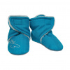 ESITO Capáčky barefoot Softshell Lamb Petrol Veľ. 4 - stielka: 14 cm