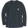 Carhartt Tričko Carhartt Force Relaxed Fit L/S Navy
