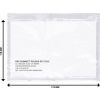 Office Products Kancelářské produkty kurýrní obálka/samolepicí, C6, 500 ks, průhledná