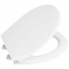 Sapho PHARO WC sedátko s LED osvetlením, Soft Close, Easy Take, biela WX1315