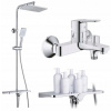 Grohe Bauedge Beding Batcey Raster + polica (Grohe Bauedge Beding Batcey Raster + polica)