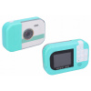 Vodeodolný detský digitálny fotoaparát 12Mpx, Full HD, modrý - s efektmi, hr